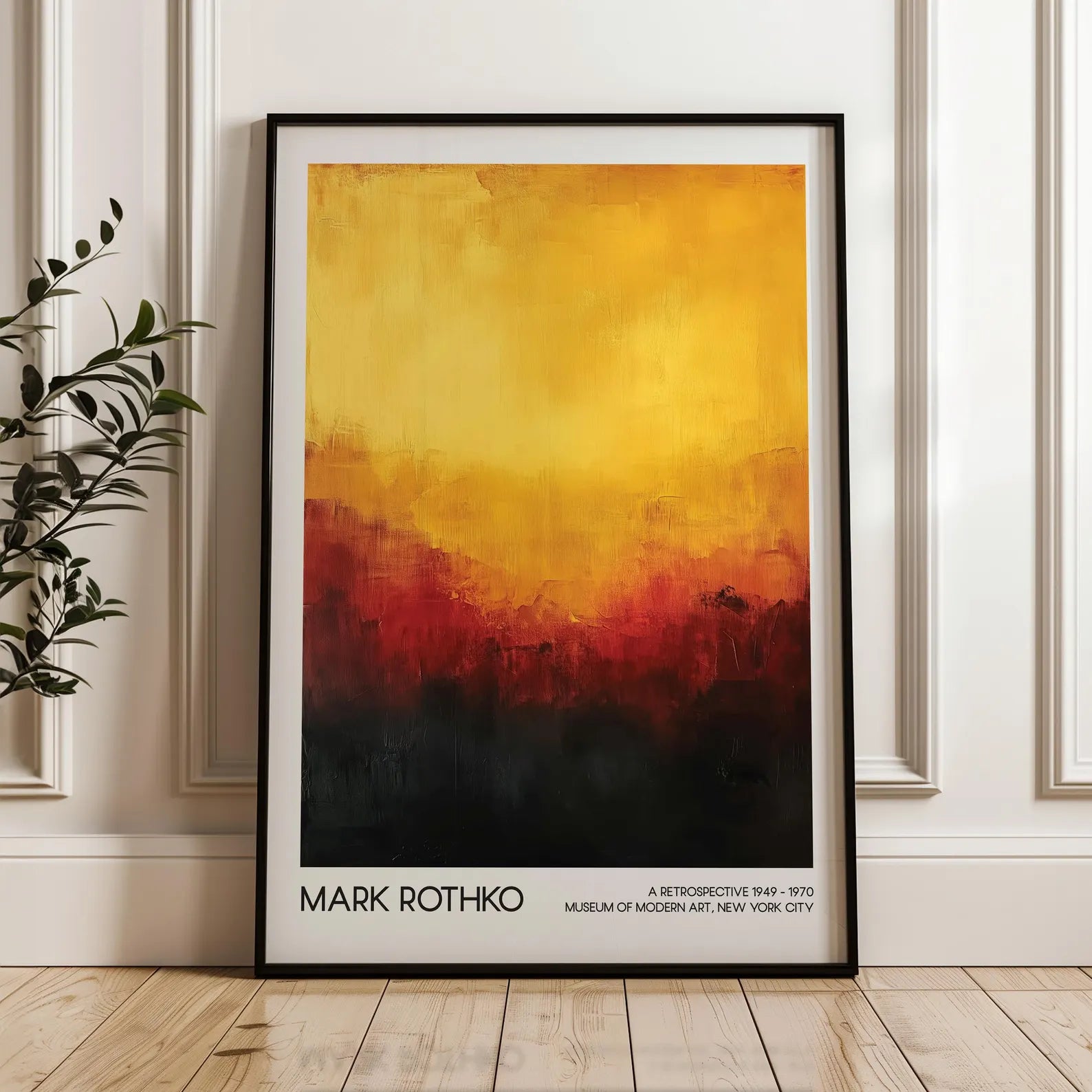 Mark Rothko Art Posterleri - Mark Rothko No.3