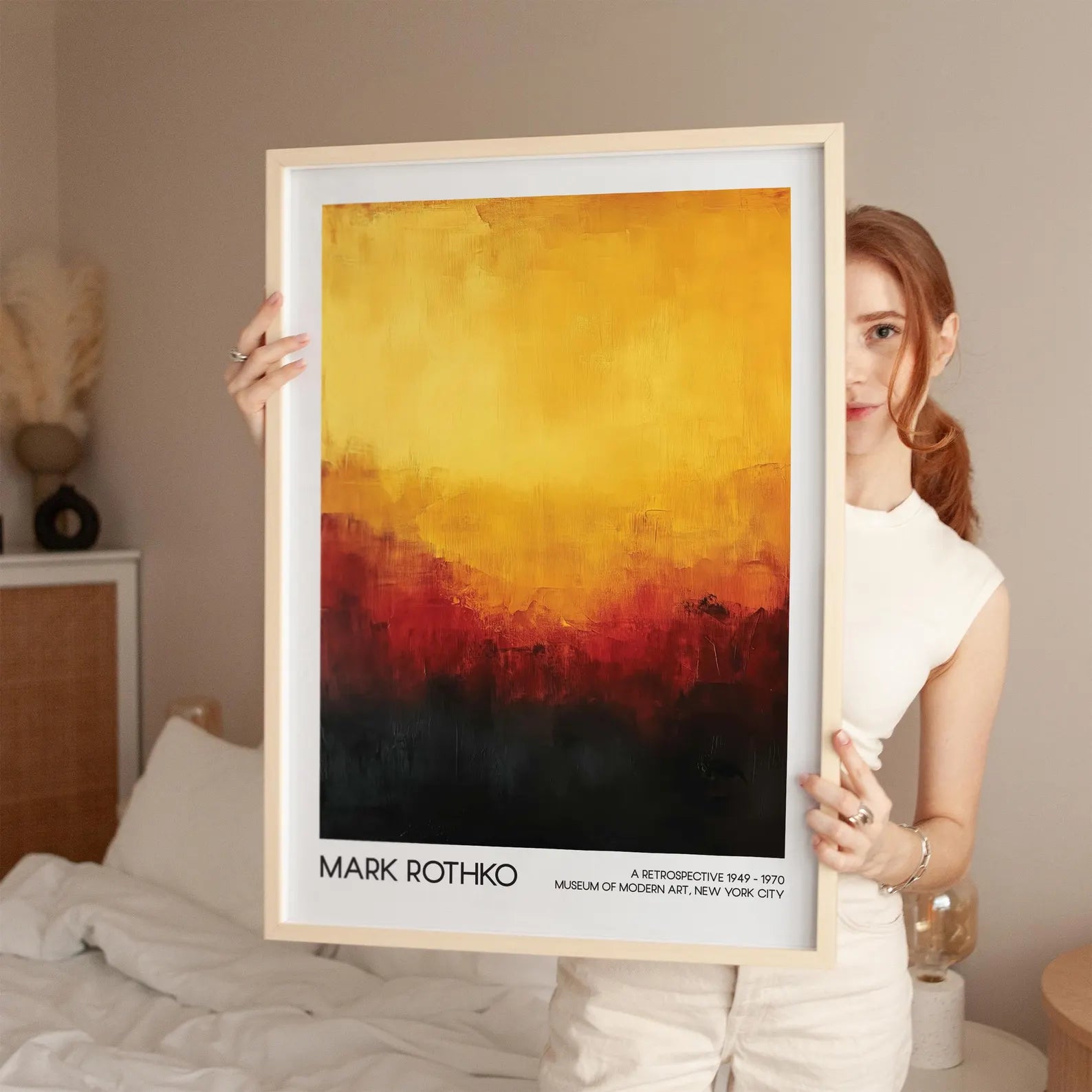 Mark Rothko Art Posterleri - Mark Rothko No.3