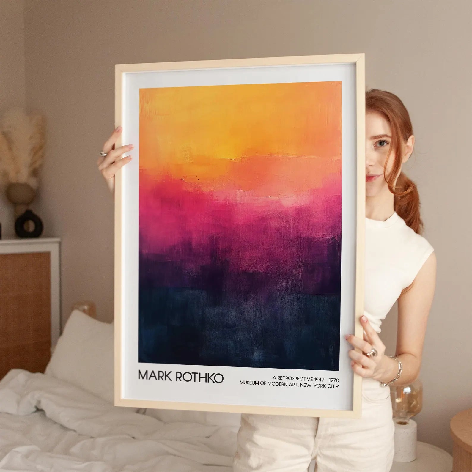 Mark Rothko Art Posterleri - Mark Rothko No.11