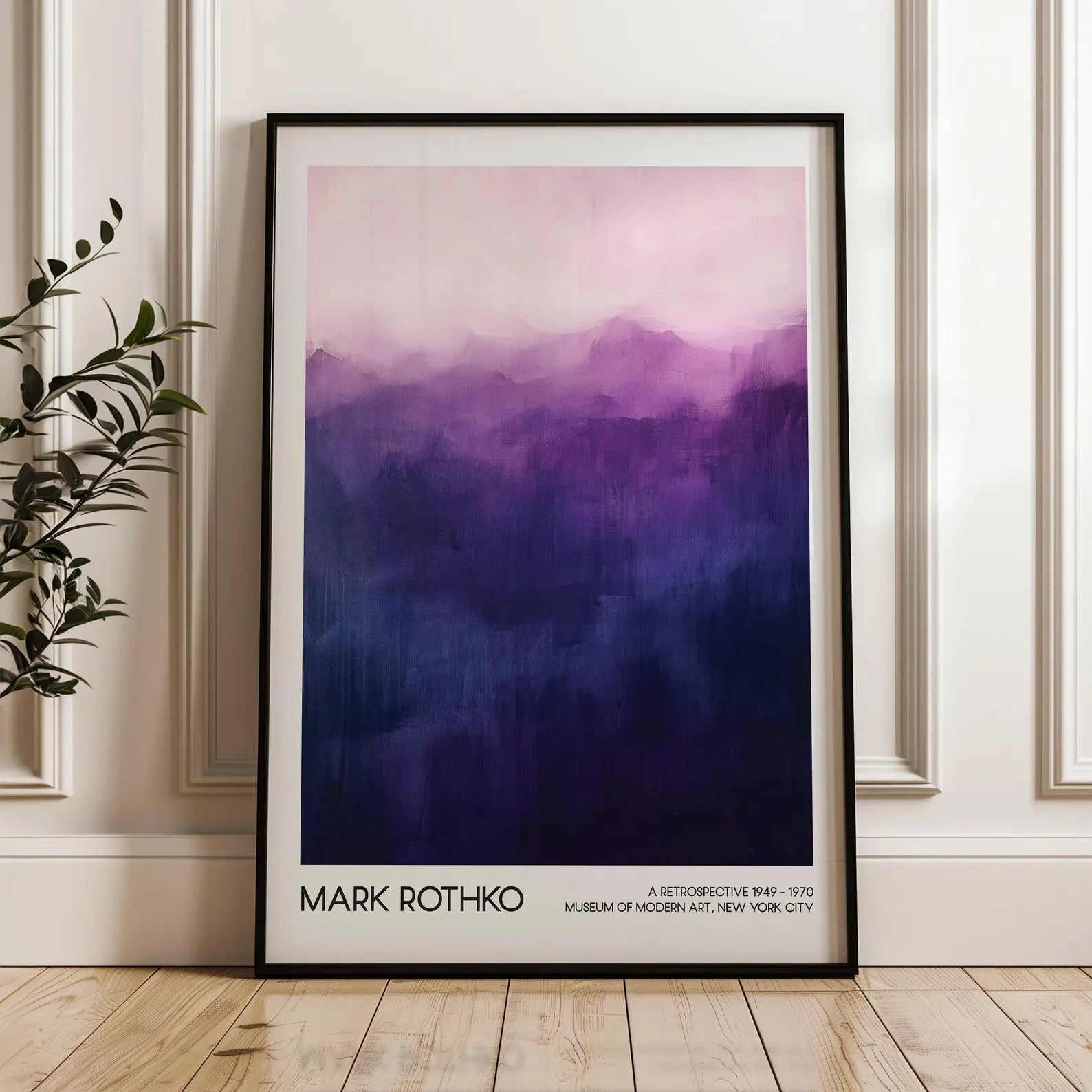 Mark Rothko Art Posterleri - Mark Rothko No.4