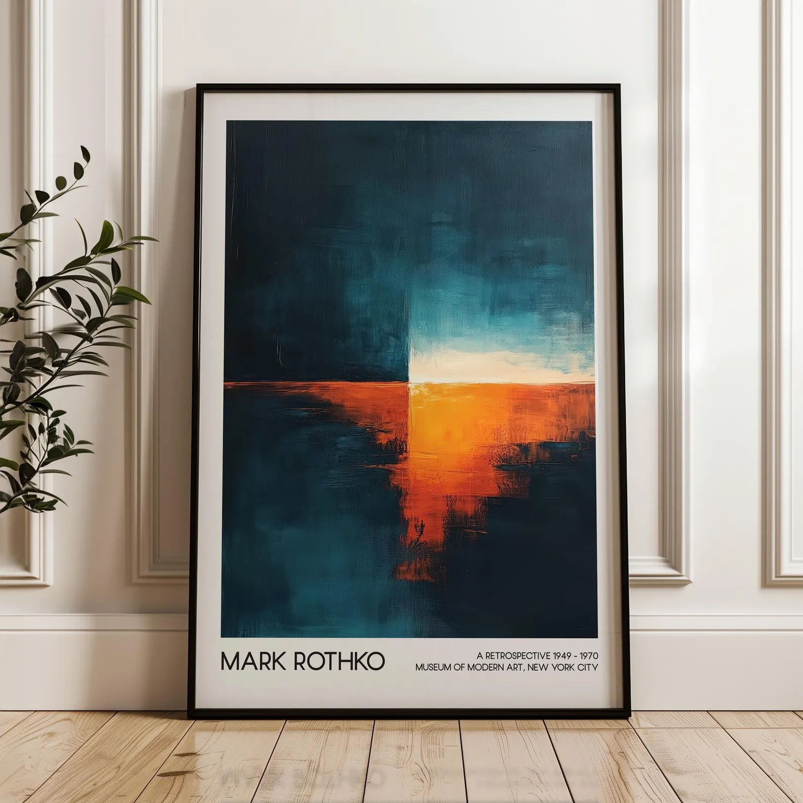 Mark Rothko Art Posterleri - Mark Rothko No.12