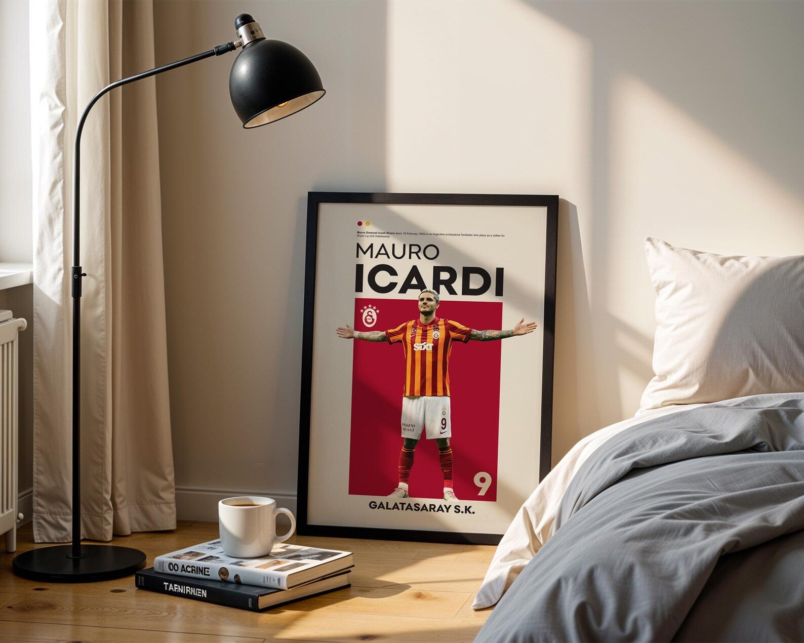 Galatasaray Mauro Icardi Posteri - Futbolcu Posterleri No.2