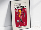 Galatasaray Victor Osimhen Posteri - Futbolcu Posterleri No.3