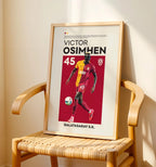 Galatasaray Victor Osimhen Posteri - Futbolcu Posterleri No.3