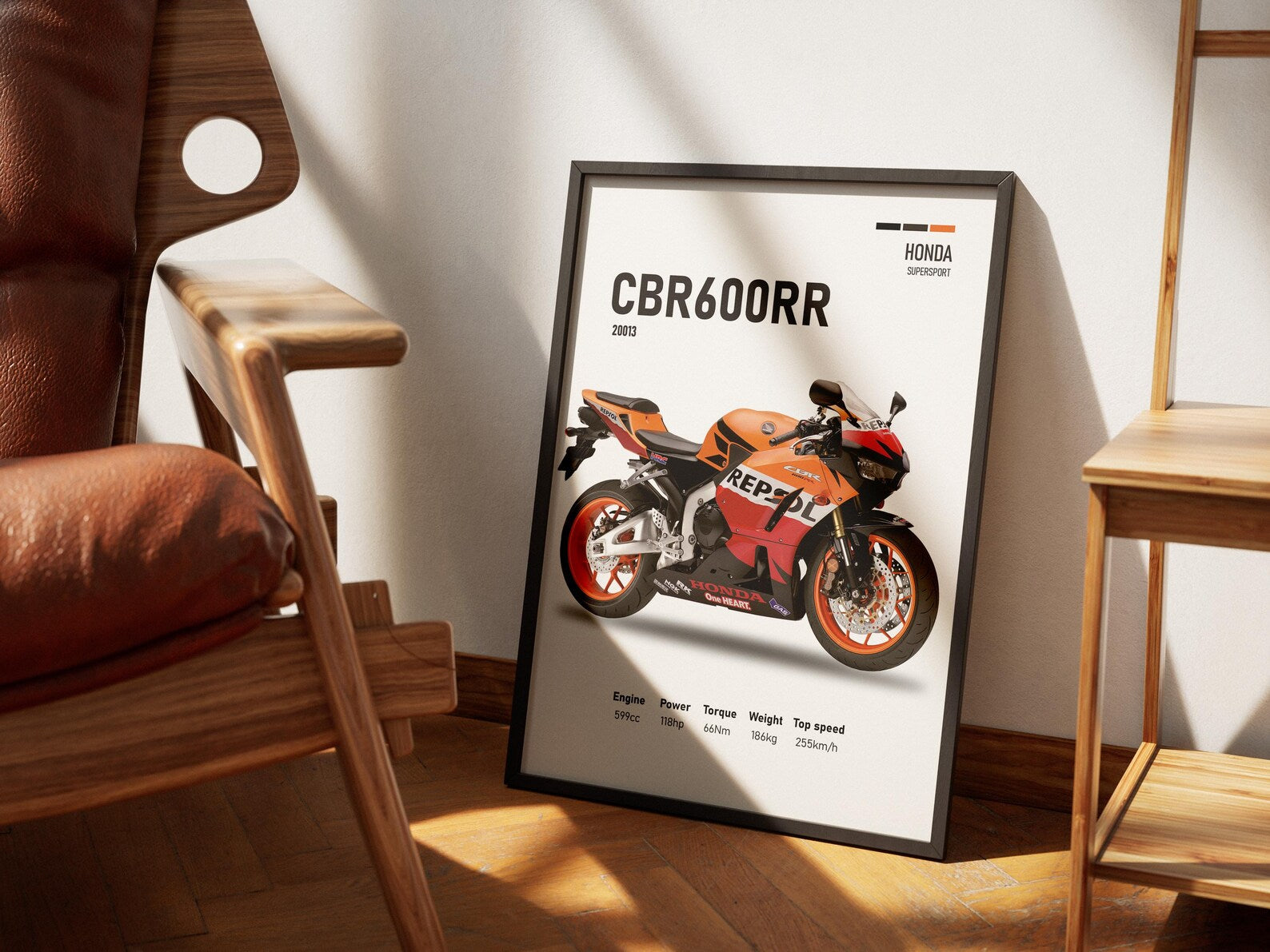 Honda CBR 600RR Repsol 2013 Poster - Motor Posterleri No.10