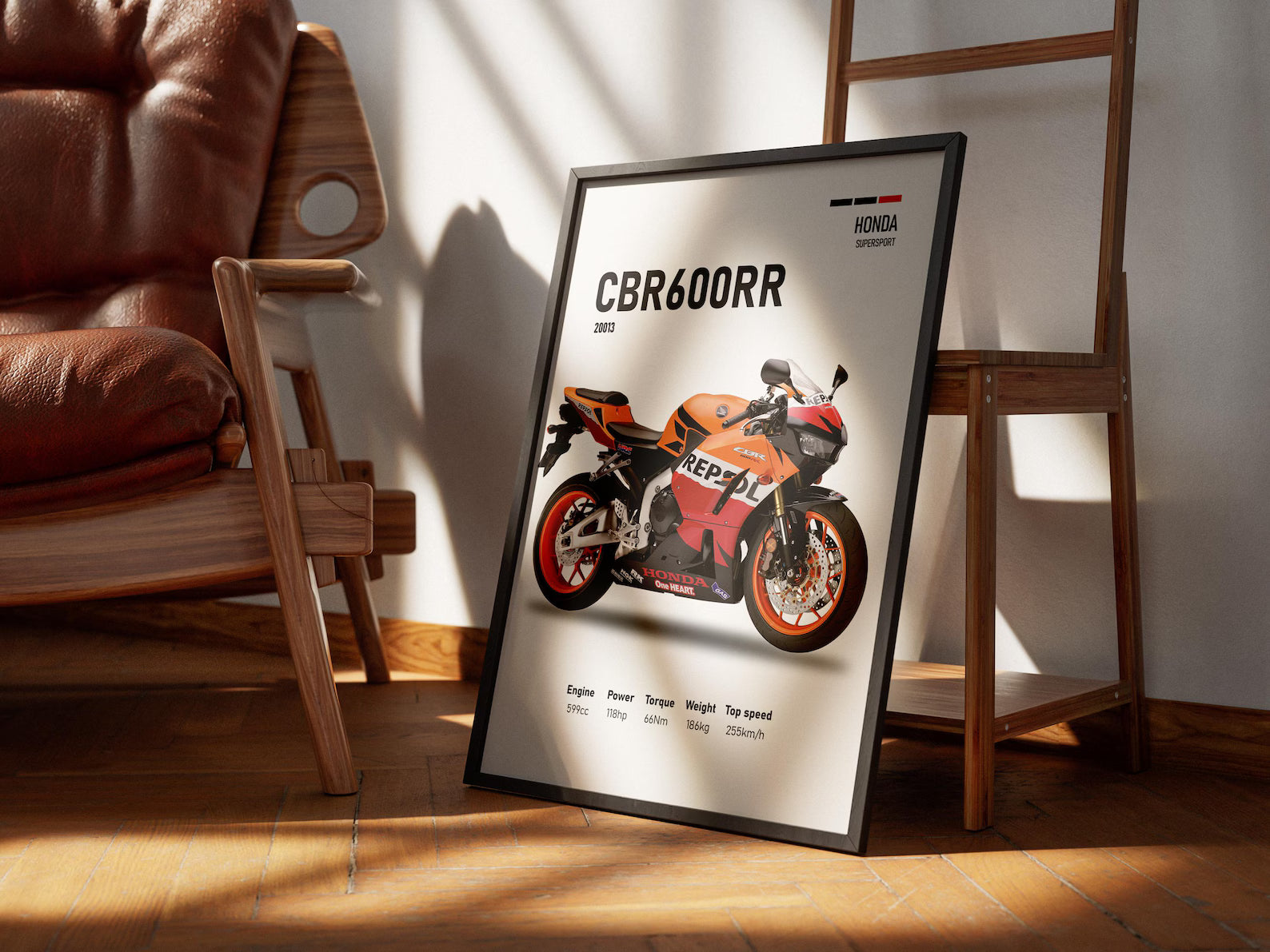 Honda CBR 600RR Repsol 2013 Poster - Motor Posterleri No.10