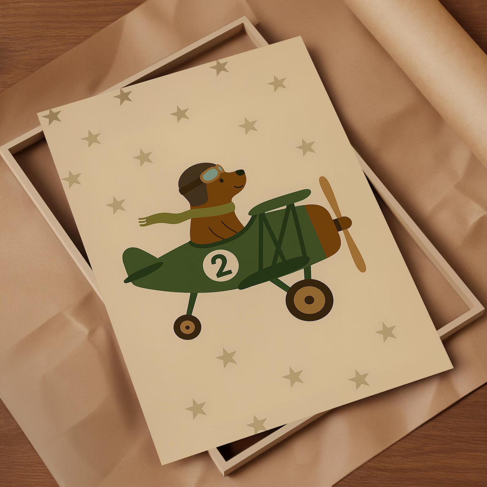 Pilot Ayı Posteri - Hayvan Temalı Posterler No.5