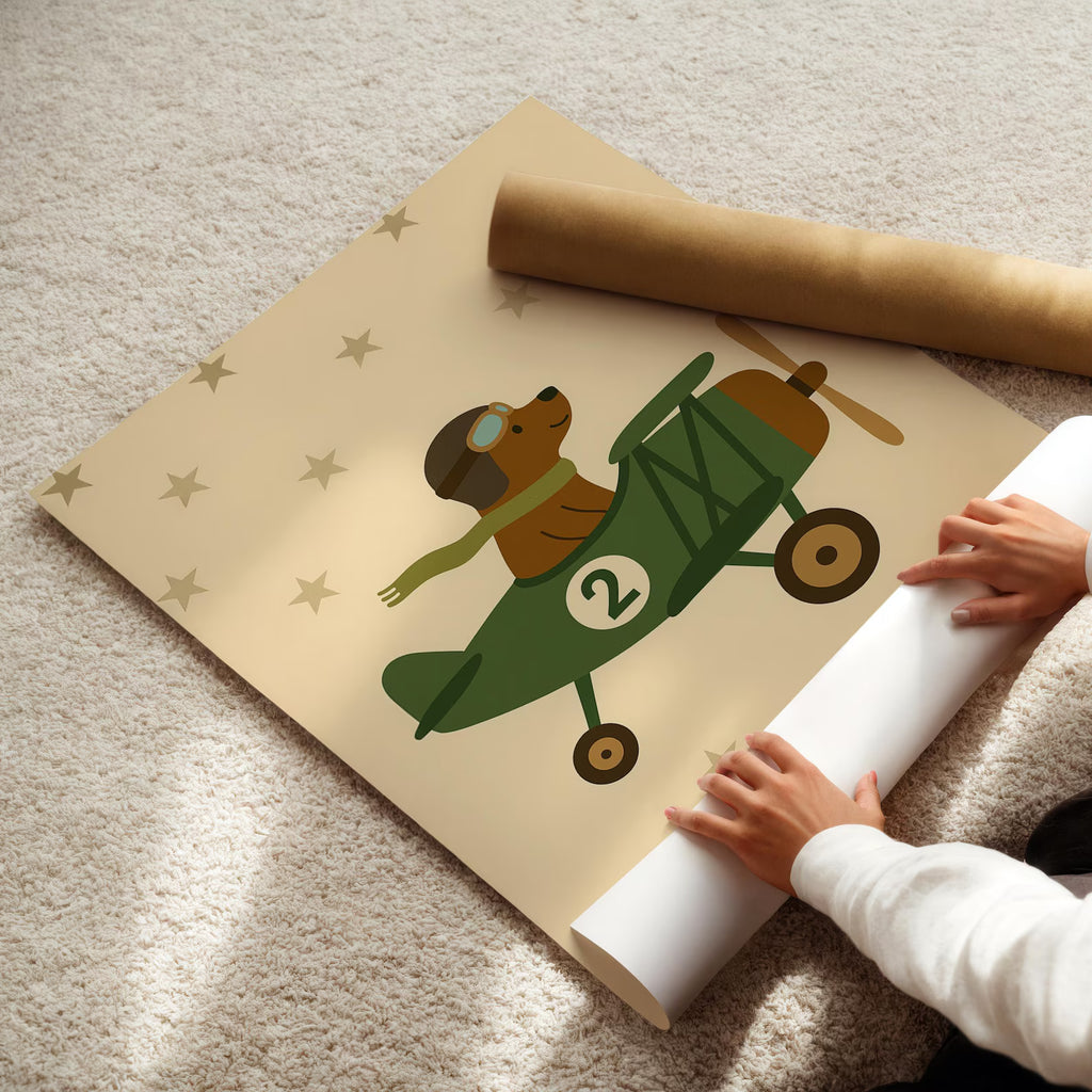 Pilot Ayı Posteri - Hayvan Temalı Posterler No.5