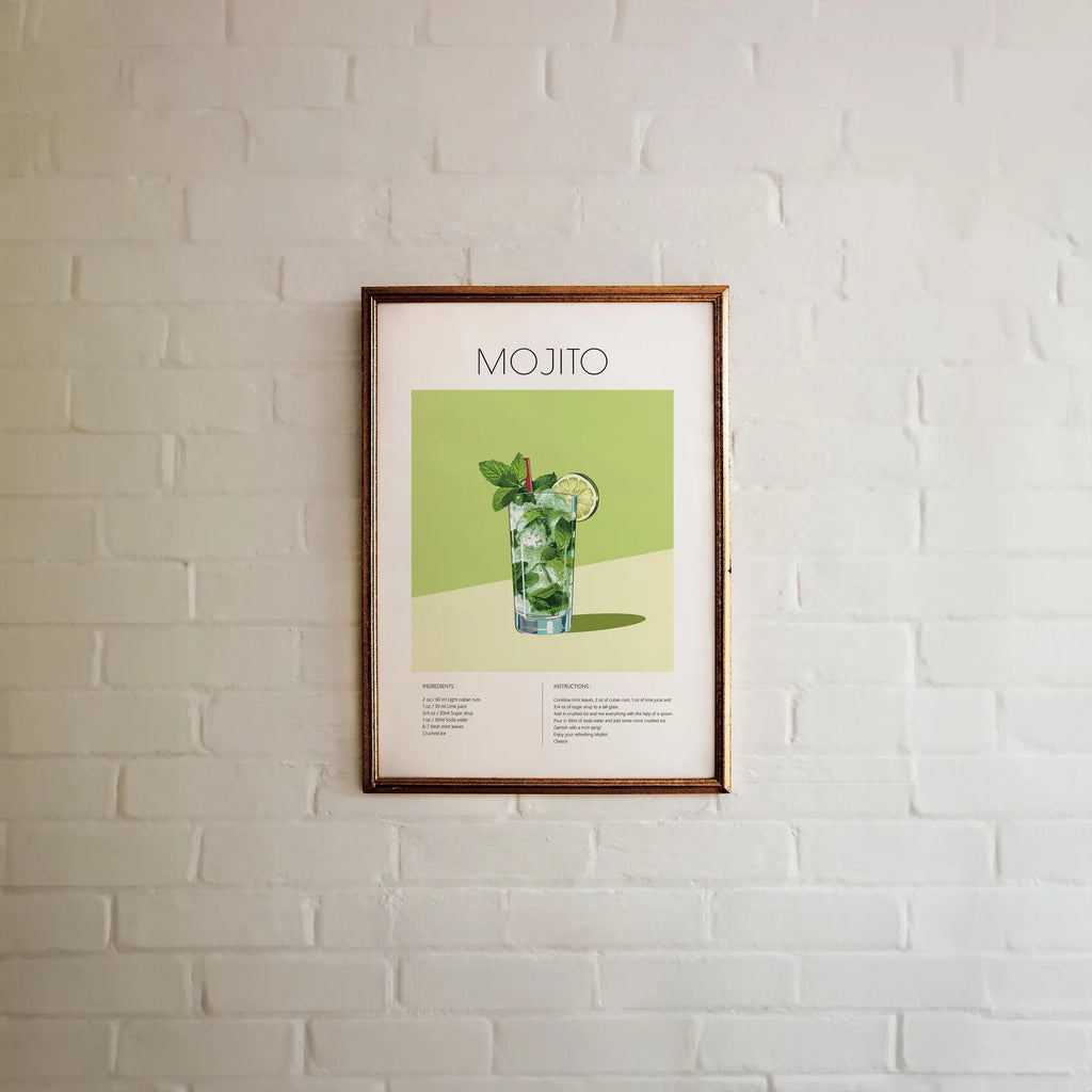 Mojito Kokteyl Tarifi Posteri