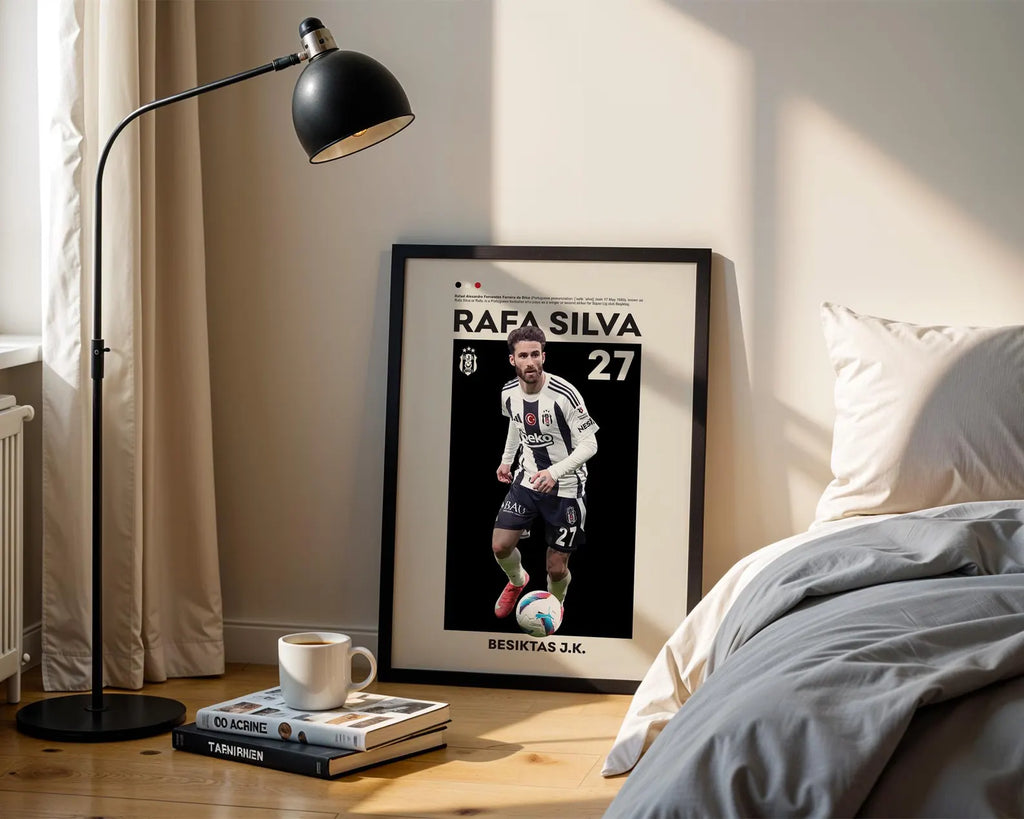 Beşiktaş Rafa Silva Posteri - Futbolcu Posterleri No.1