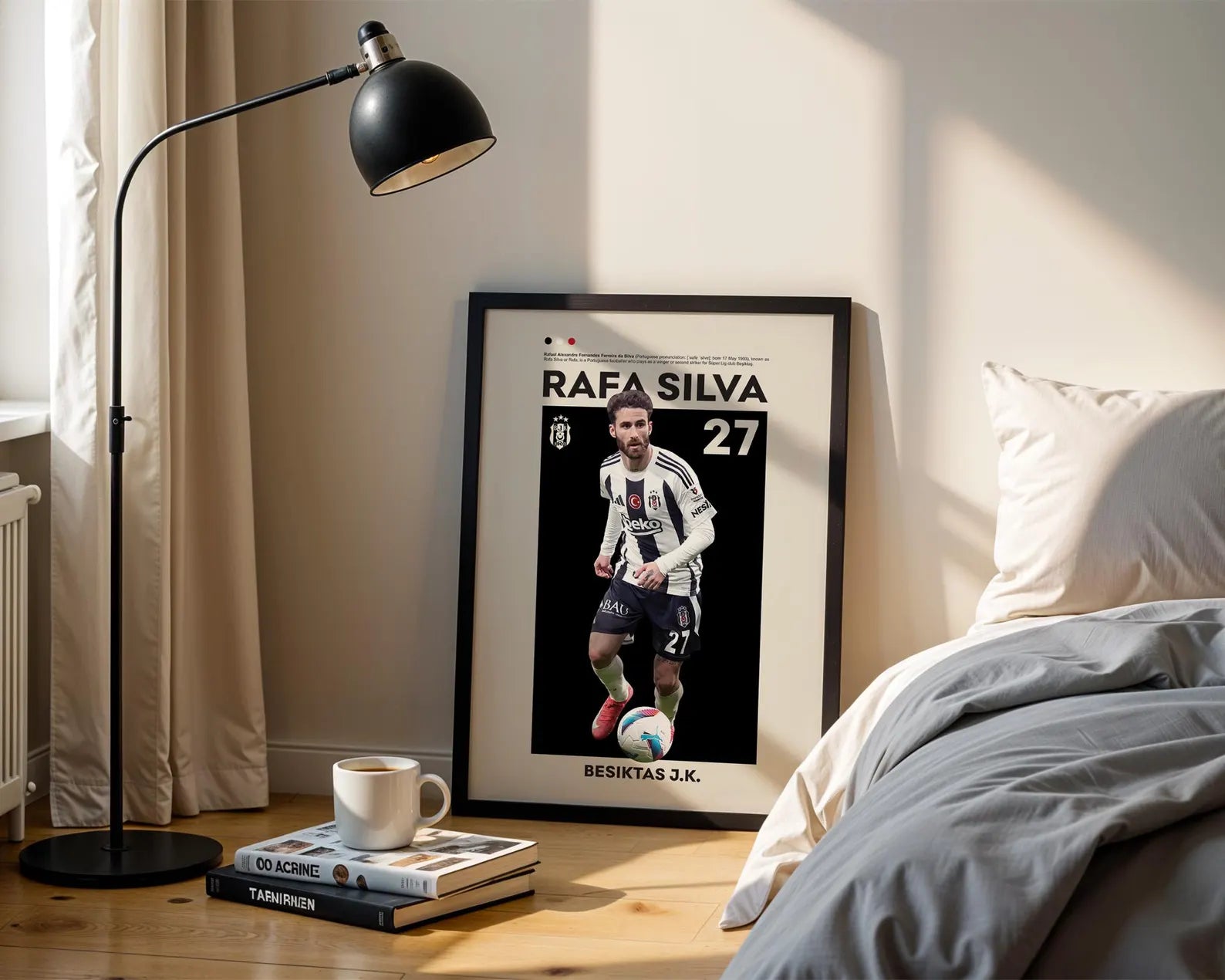 Beşiktaş Rafa Silva Posteri - Futbolcu Posterleri No.1