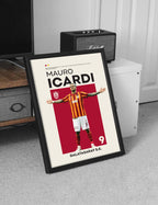 Galatasaray Mauro Icardi Posteri - Futbolcu Posterleri No.2