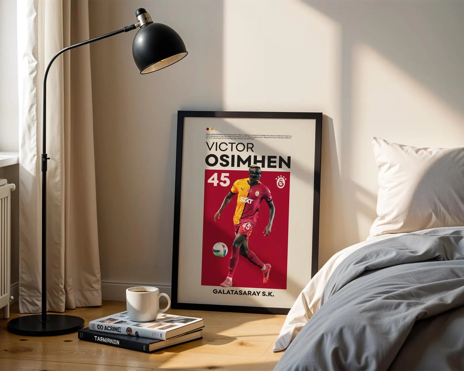 Galatasaray Victor Osimhen Posteri - Futbolcu Posterleri No.3