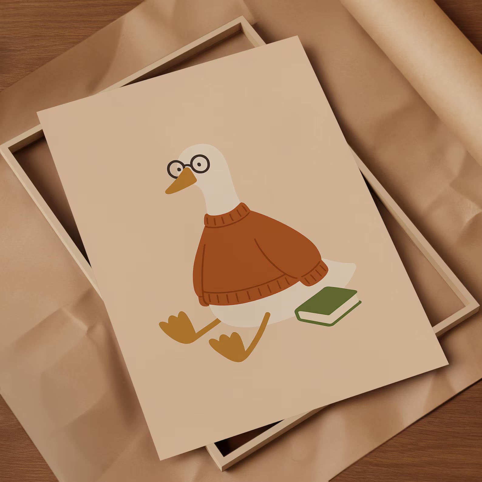 Masum Ördek Posteri - Hayvan Temalı Posterler No.3