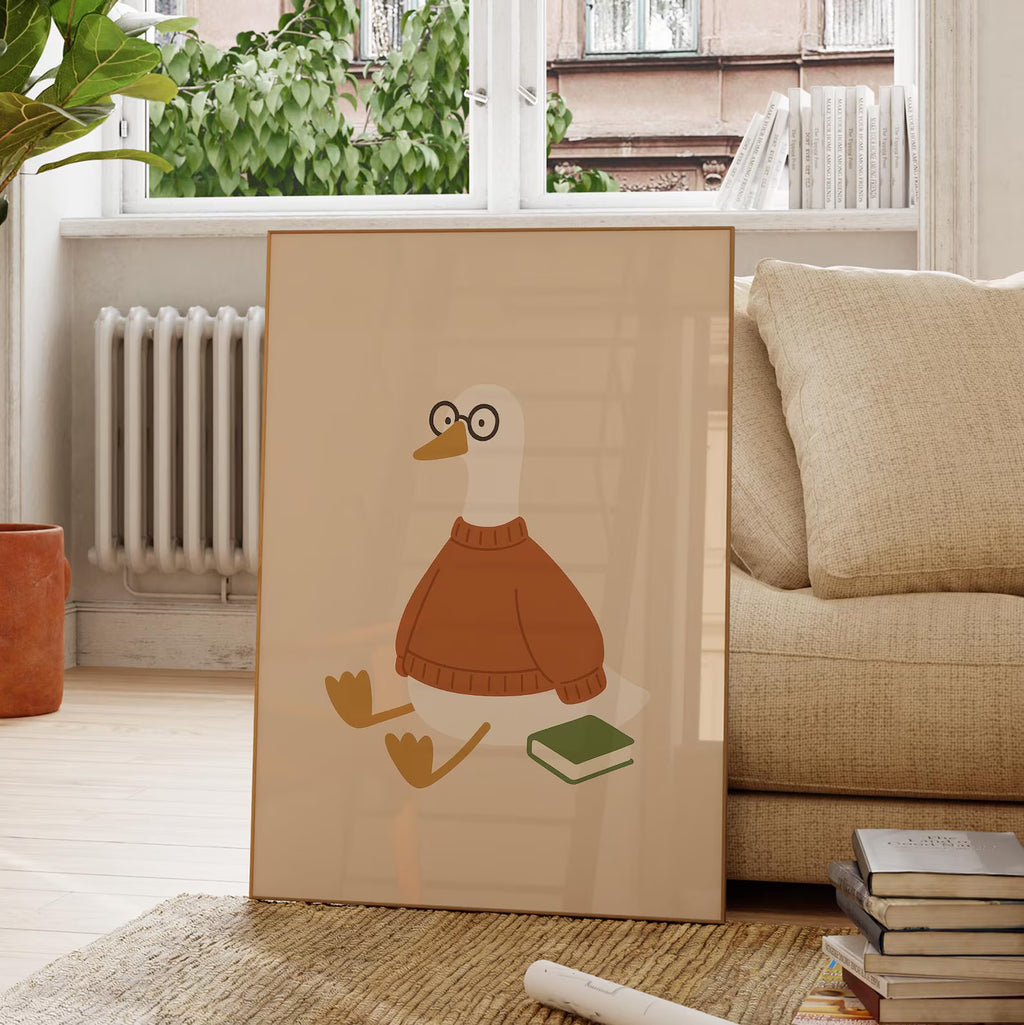 Masum Ördek Posteri - Hayvan Temalı Posterler No.3