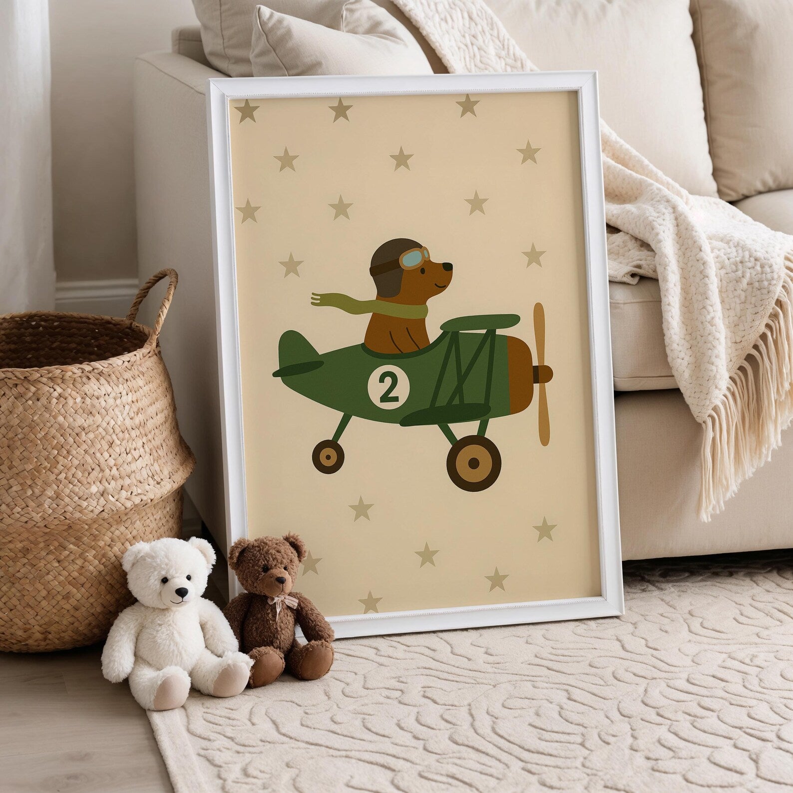 Pilot Ayı Posteri - Hayvan Temalı Posterler No.5
