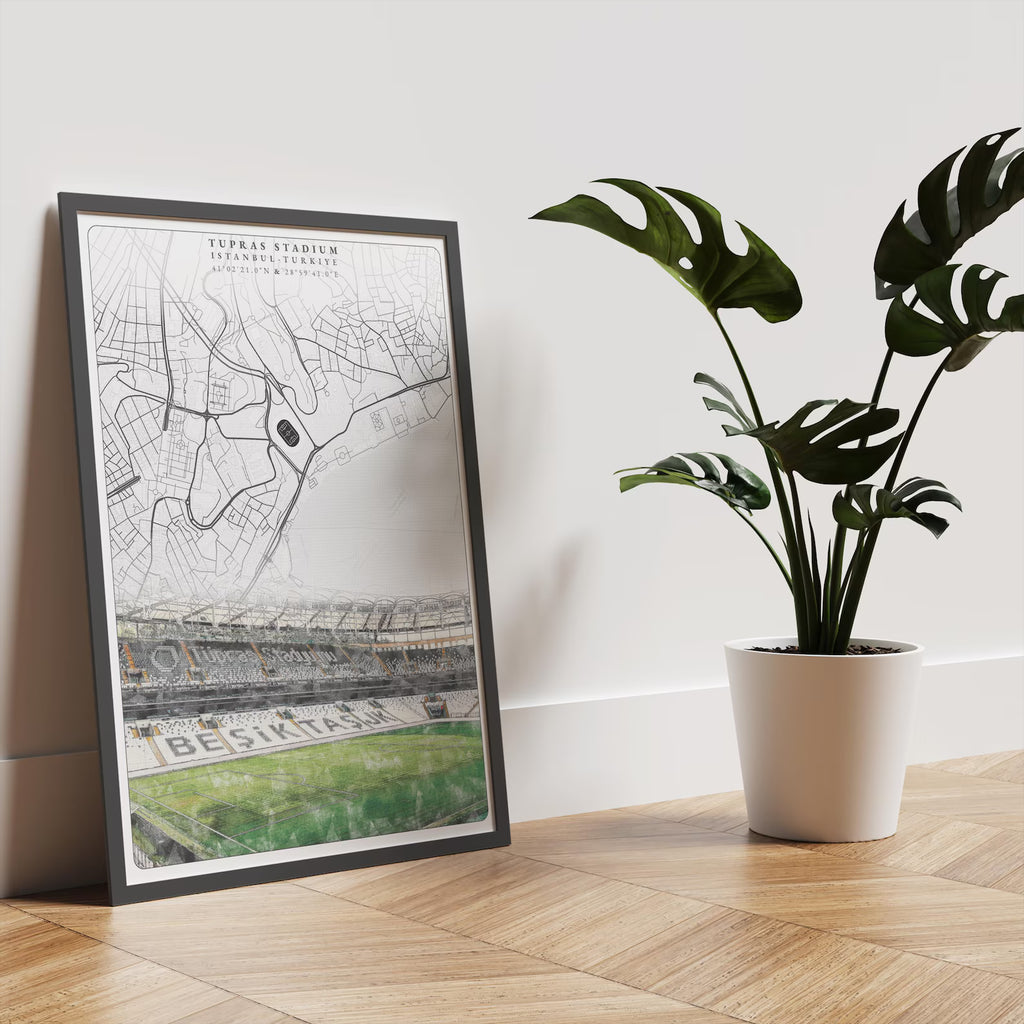 Beşiktaş Tüpraş Stadyumu Posteri - Stadyum Posterleri No.1