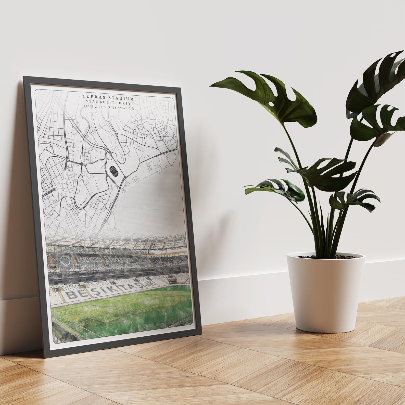 Beşiktaş Tüpraş Stadyumu Posteri - Stadyum Posterleri No.1