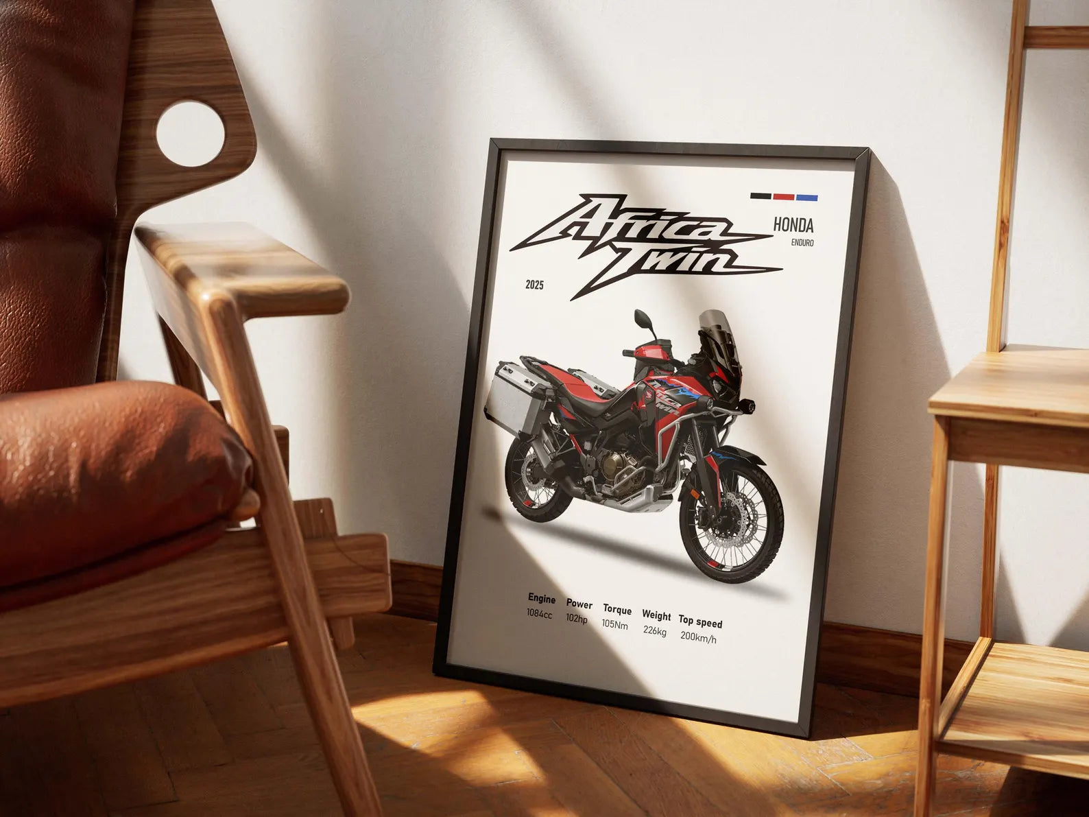 Honda Africa Twin 2025 Poster - Motor Posterleri No.15