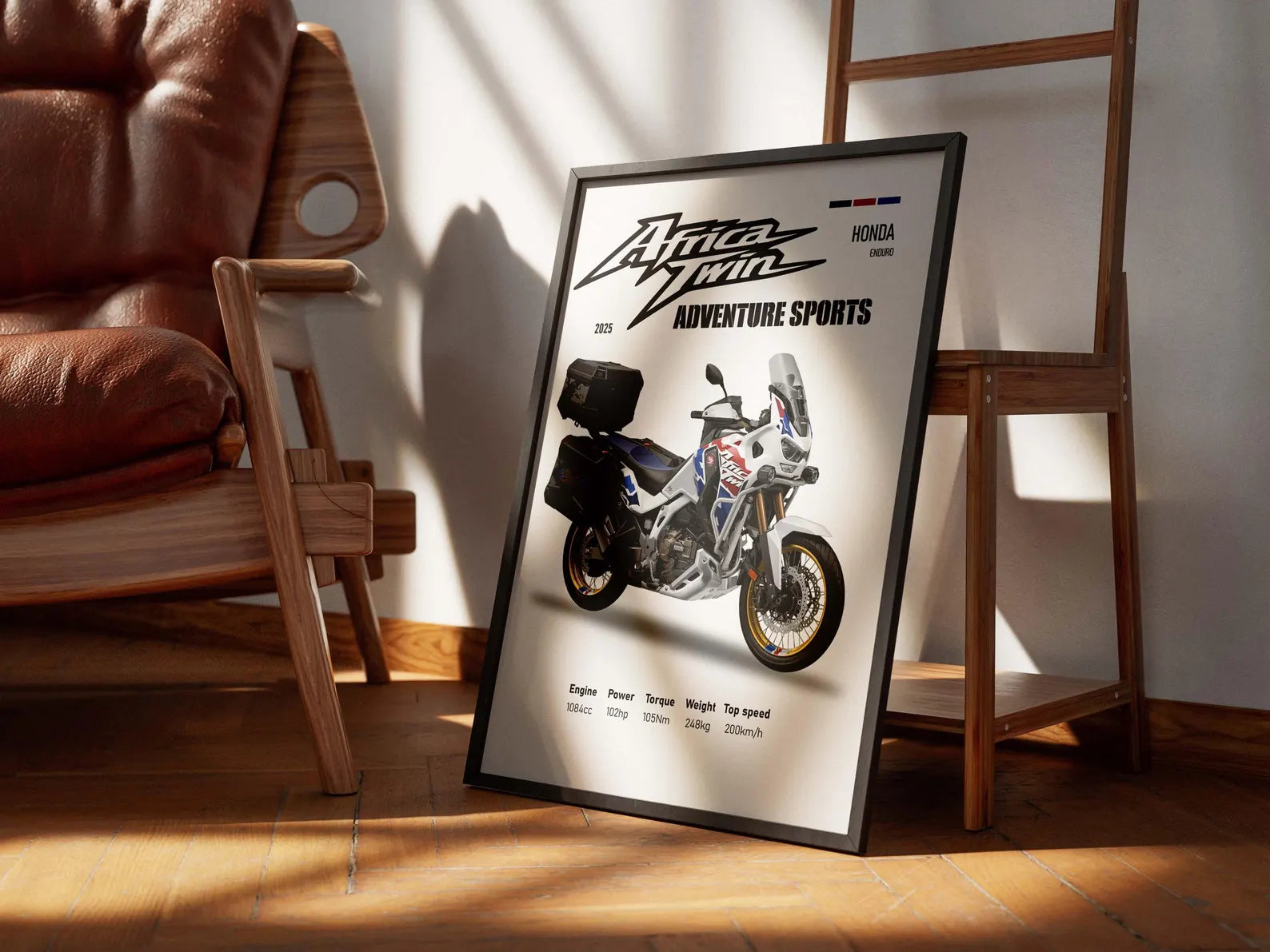 Honda Africa Twin 2025 Poster - Motor Posterleri No.16