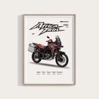 Honda Africa Twin 2025 Poster - Motor Posterleri No.15