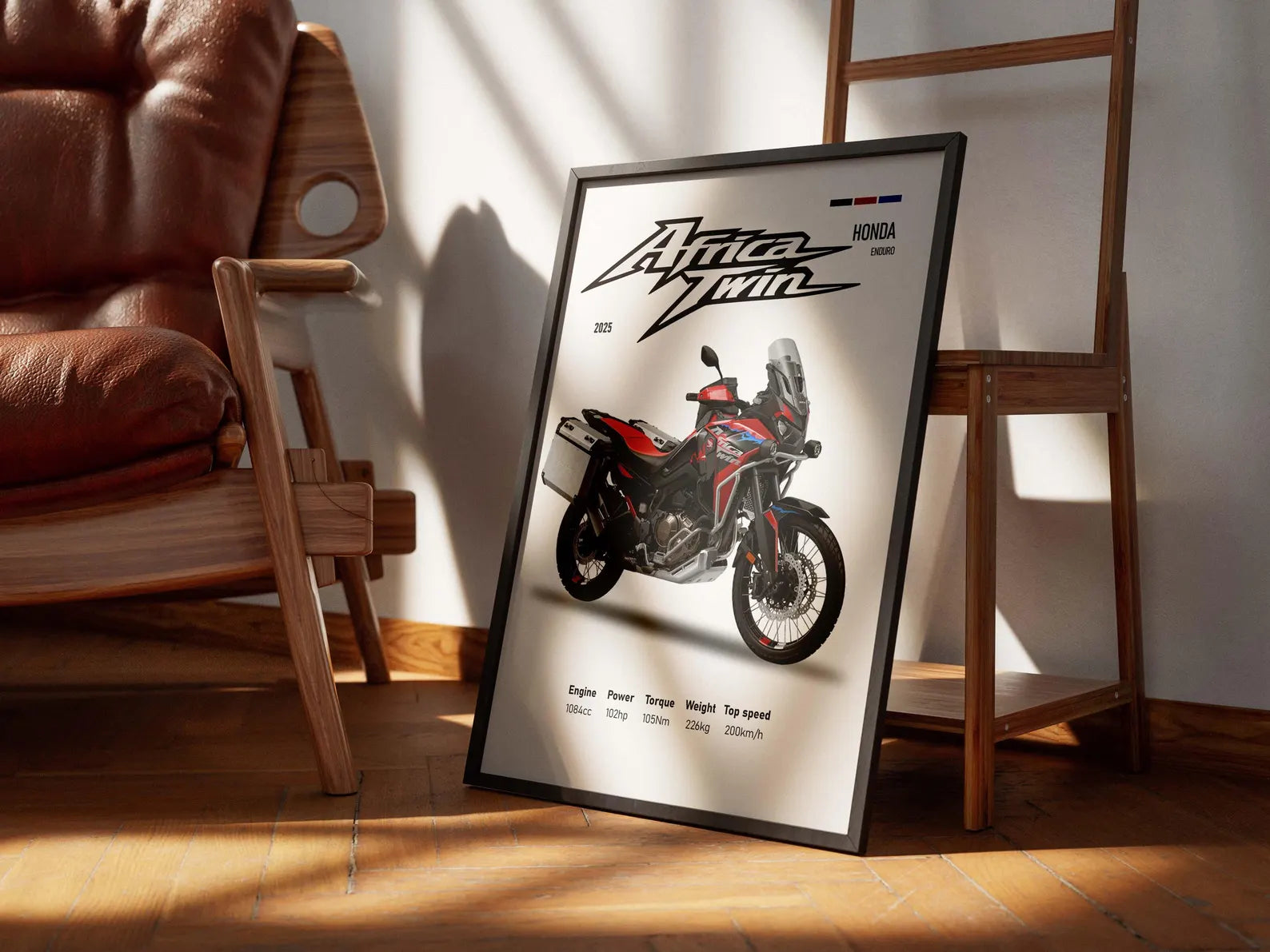 Honda Africa Twin 2025 Poster - Motor Posterleri No.15