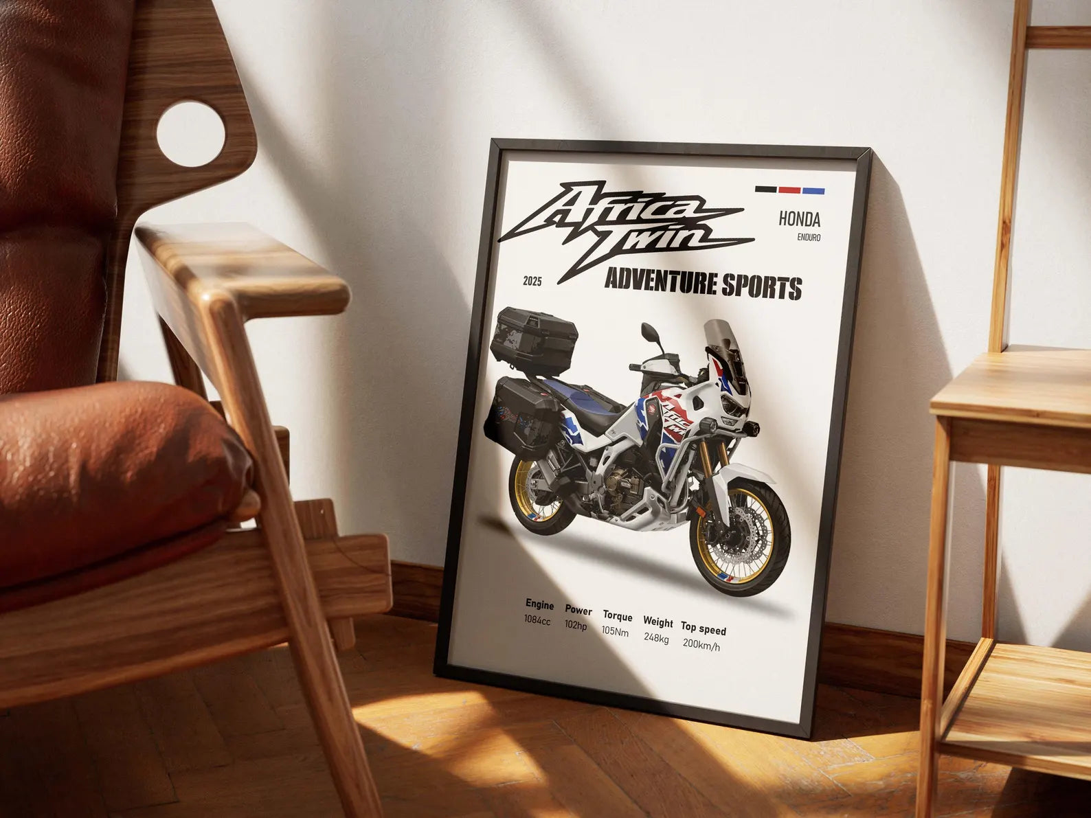 Honda Africa Twin 2025 Poster - Motor Posterleri No.16