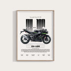 2024 Kawasaki Ninja ZX-10R Poster - Motor Posterleri No.30